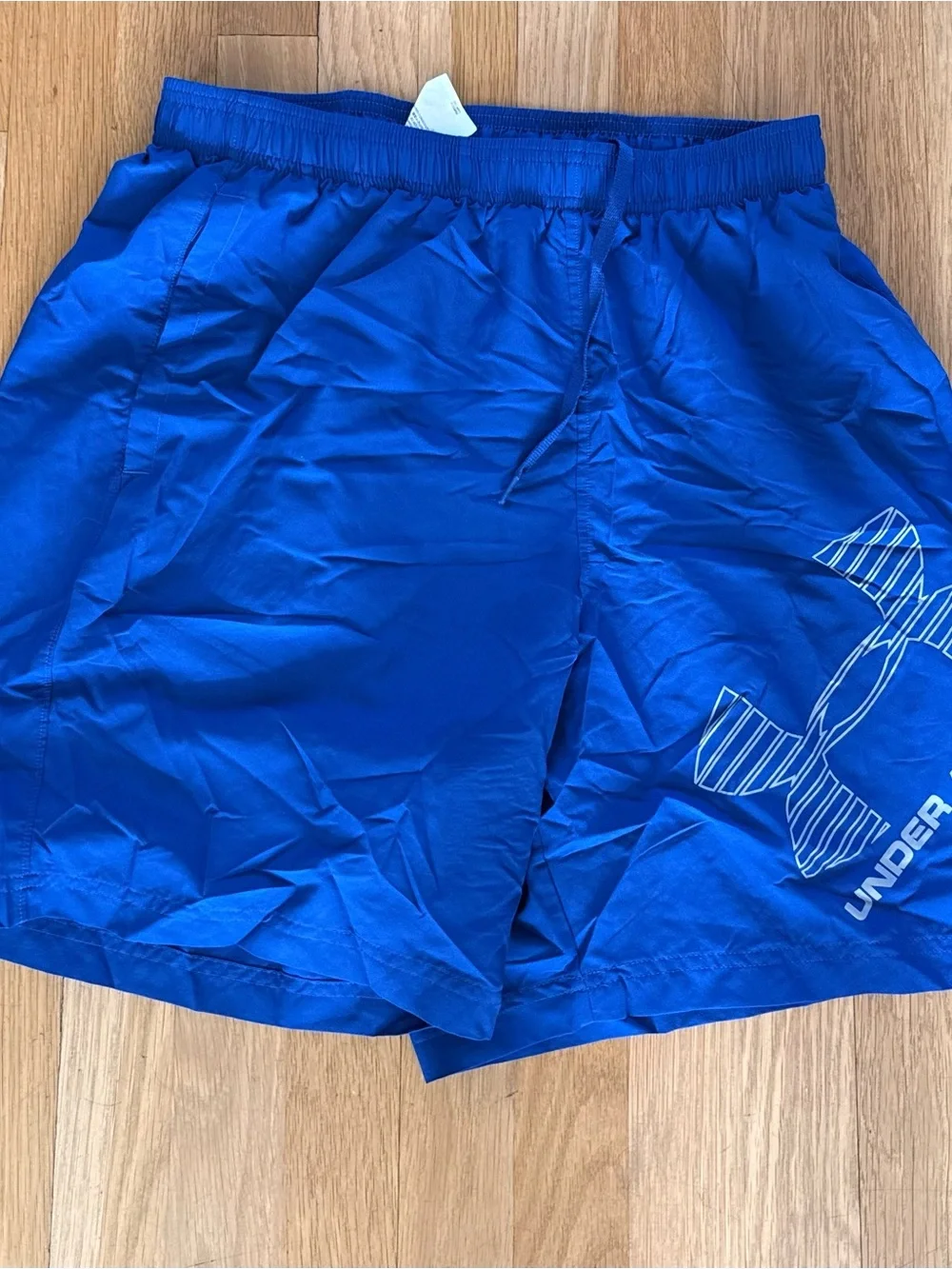 Under Armour HeatGear Blue Training Shorts – Men’s Large